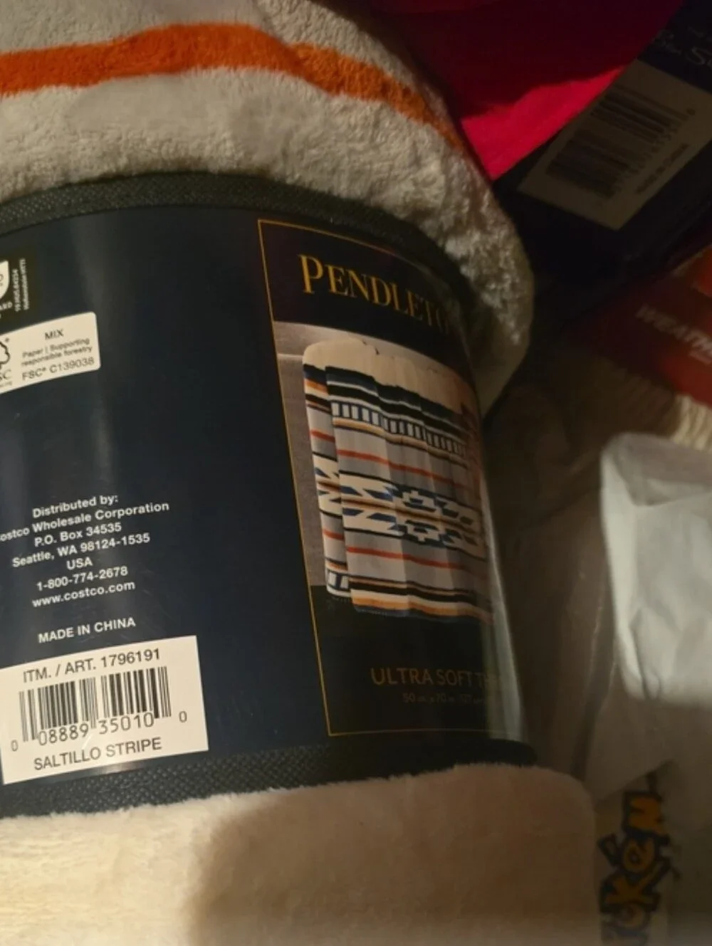 Pendleton Ultra Soft Throw, new